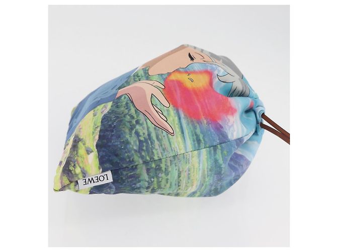 LOEWE Studio Ghibli Howl's Moving Castle Sophie Calcifer Pouch Authentisch 167390SAM Blau - Ansicht 3