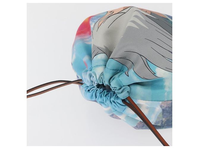 LOEWE Studio Ghibli Howl's Moving Castle Sophie Calcifer Pouch Authentisch 167390SAM Blau - Ansicht 6