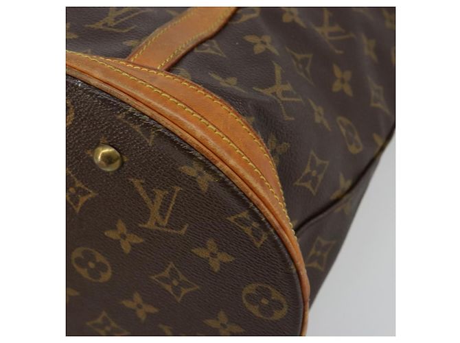 LOUIS VUITTON Borsa a Spalla Monogram Bucket GM M42236 LV Auth bs35328 Monogramma - vista 15