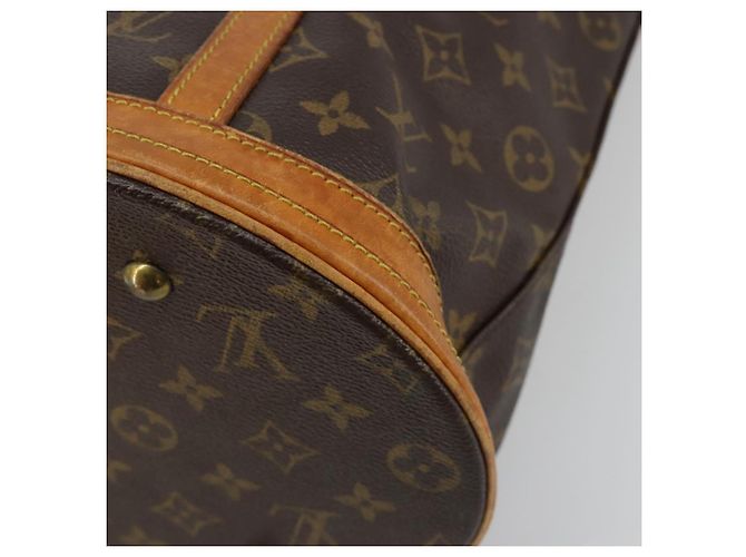 LOUIS VUITTON Borsa a Spalla Monogram Bucket GM M42236 LV Auth bs35328 Monogramma - vista 17