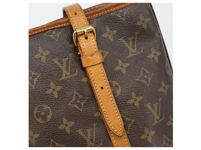 LOUIS VUITTON Borsa a Spalla Monogram Bucket GM M42236 LV Auth bs35328 Monogramma - vista 18