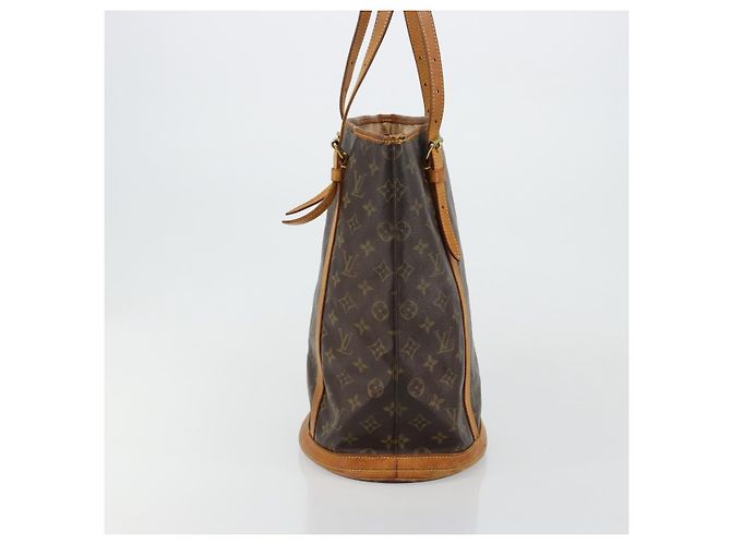 LOUIS VUITTON Borsa a Spalla Monogram Bucket GM M42236 LV Auth bs35328 Monogramma - vista 3