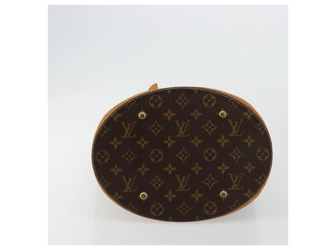 LOUIS VUITTON Borsa a Spalla Monogram Bucket GM M42236 LV Auth bs35328 Monogramma - vista 5