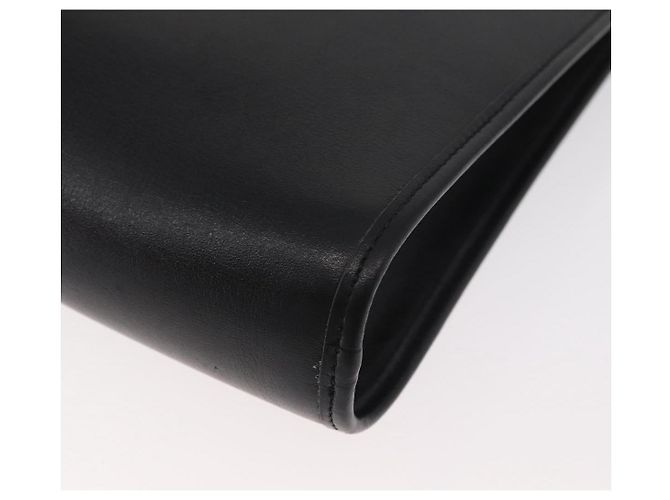 Borsa a Spalla Christian Dior in Pelle Nera e Oro Auth 182420 Nero D'oro - vista 17