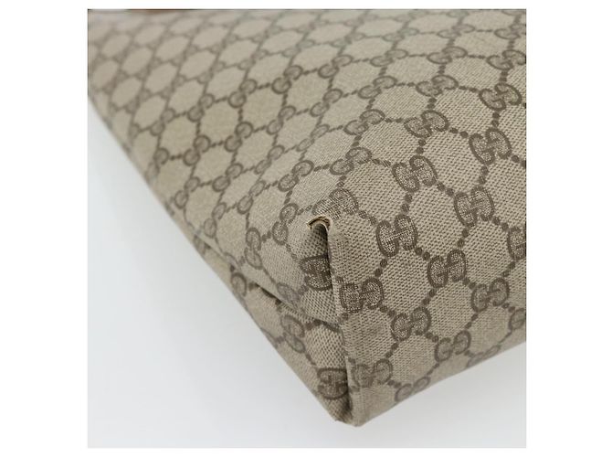 Borsa Tote GUCCI GG Supreme Web Sherry Line PVC Beige Red 39 02 003 Auth 180903 - vista 16