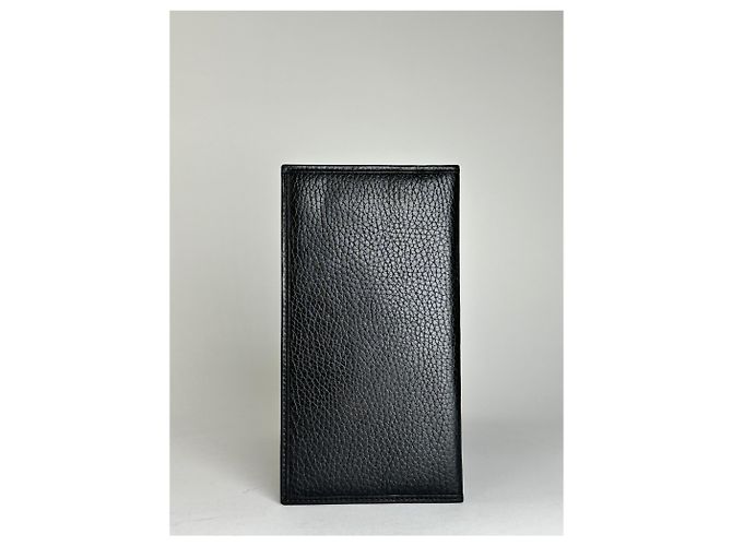 Céline Cartera de cuero vintage Celine negra y dorada Negro - vista 11