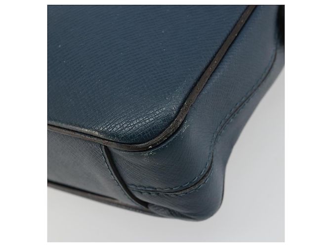LOUIS VUITTON Taiga Porte Documents Business PDB Bag Blue M30645 LV Auth ka4533 - vista 15