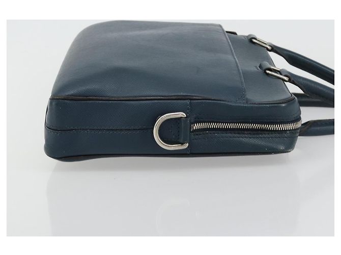 LOUIS VUITTON Taiga Porte Documents Business PDB Bag Blue M30645 LV Auth ka4533 - vista 3