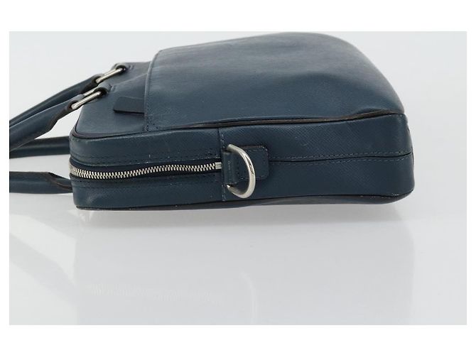 LOUIS VUITTON Taiga Porte Documents Business PDB Bag Blue M30645 LV Auth ka4533 - vista 4
