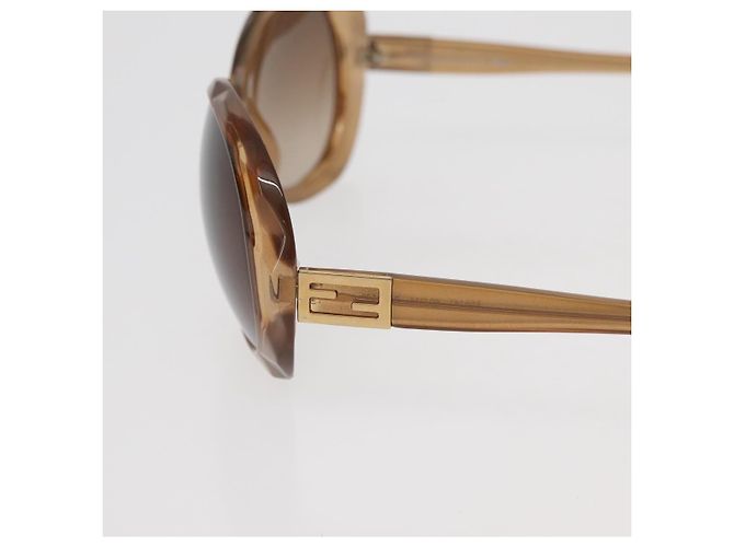 Gafas de sol FENDI de plástico Beige Auth BA13262 - vista 8