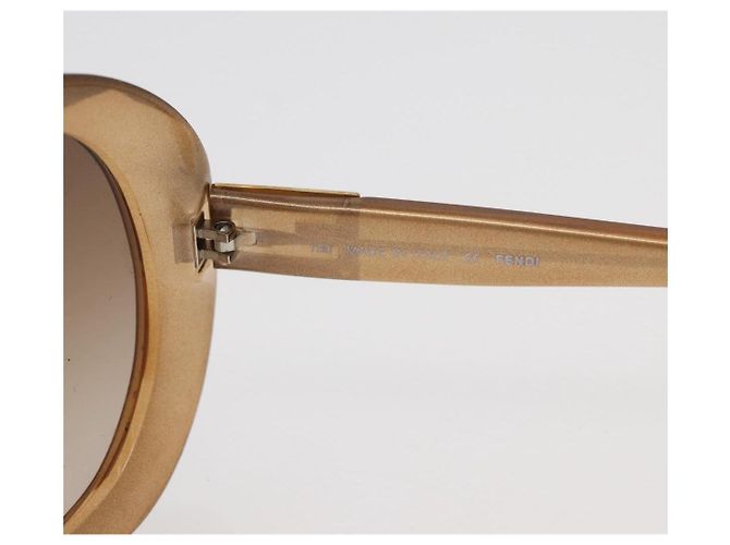 Gafas de sol FENDI de plástico Beige Auth BA13262 - vista 9