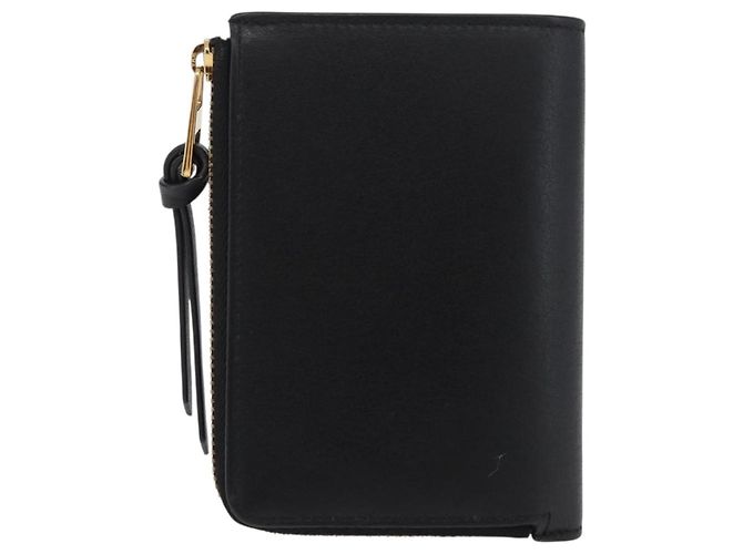 LOEWE Studio Ghibli Spirited Away Kaonashi Portafoglio in pelle Nero Auth 167359SM D'oro - vista 2