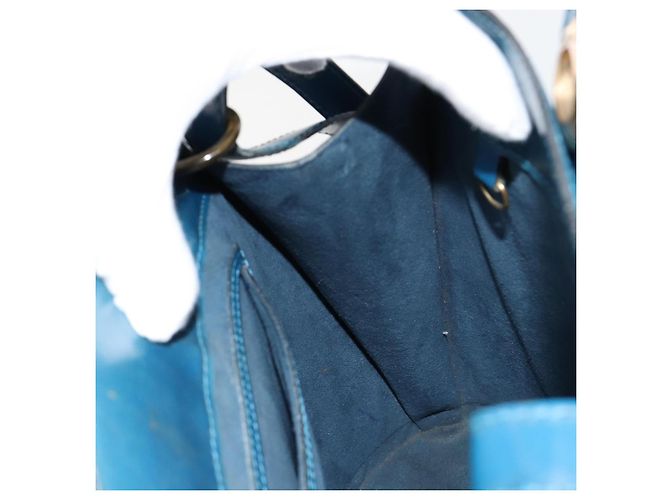 LOUIS VUITTON Epi Cluny Shoulder Bag Blue M52255 LV Auth 181611 - vista 19