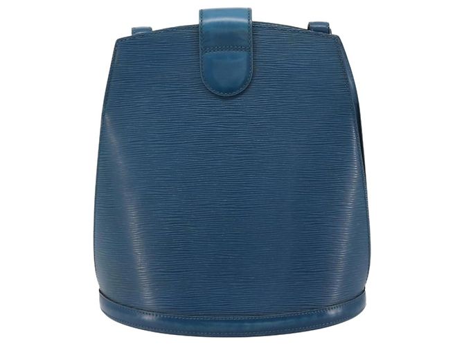 LOUIS VUITTON Epi Cluny Shoulder Bag Blue M52255 LV Auth 181611 - vista 2