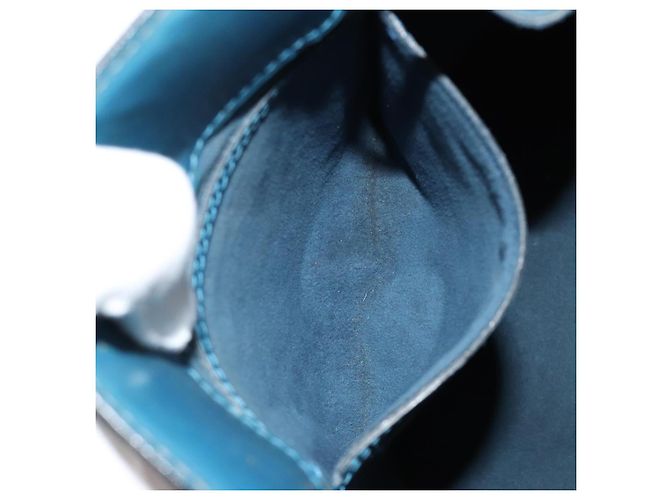 LOUIS VUITTON Epi Cluny Shoulder Bag Blue M52255 LV Auth 181611 - vista 20