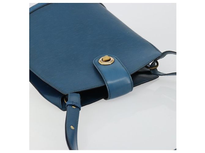 LOUIS VUITTON Epi Cluny Shoulder Bag Blue M52255 LV Auth 181611 - vista 6
