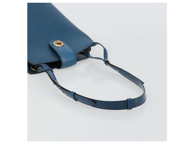 LOUIS VUITTON Epi Cluny Shoulder Bag Blue M52255 LV Auth 181611 - vista 7