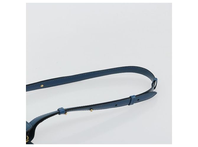LOUIS VUITTON Epi Cluny Shoulder Bag Blue M52255 LV Auth 181611 - vista 8