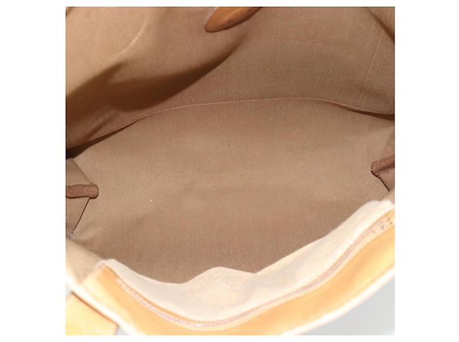 Borsa GUCCI Micro GG Supreme Web Sherry Line in PVC Beige 002 904 0223 Auth 182364 D'oro - vista 10