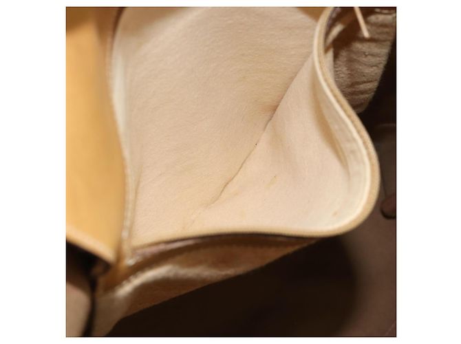 Borsa GUCCI Micro GG Supreme Web Sherry Line in PVC Beige 002 904 0223 Auth 182364 D'oro - vista 11