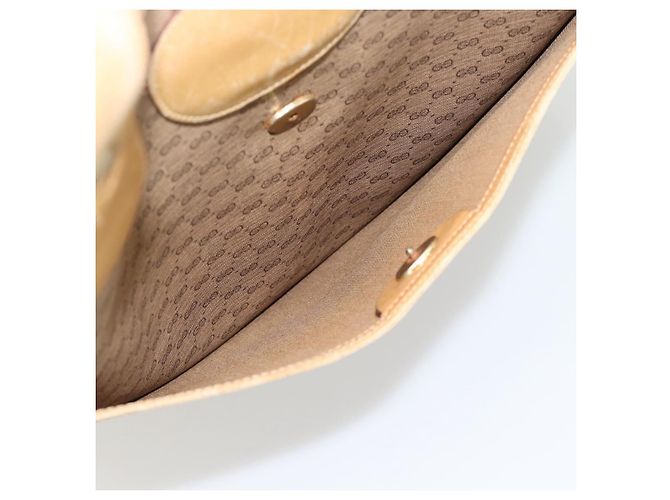 Borsa GUCCI Micro GG Supreme Web Sherry Line in PVC Beige 002 904 0223 Auth 182364 D'oro - vista 21