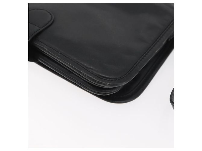 Borsa a Spalla LOEWE Anagram in Pelle Nera e Oro Auth 182440 Nero D'oro - vista 17