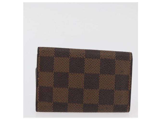 LOUIS VUITTON Monogram Damier Ebene Cigarette Case 2 Set LV Auth BA13056 - view 11