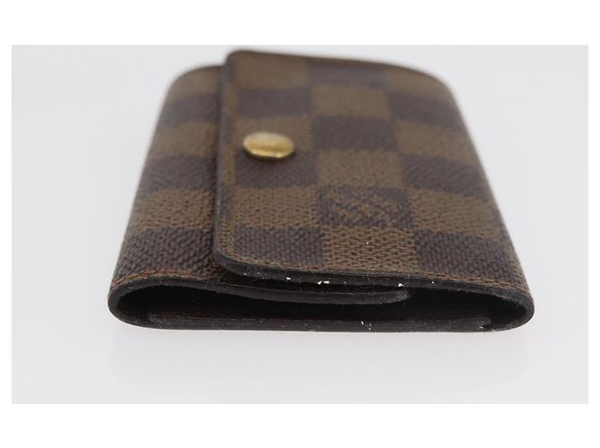 LOUIS VUITTON Monogram Damier Ebene Cigarette Case 2 Set LV Auth BA13056 - view 12