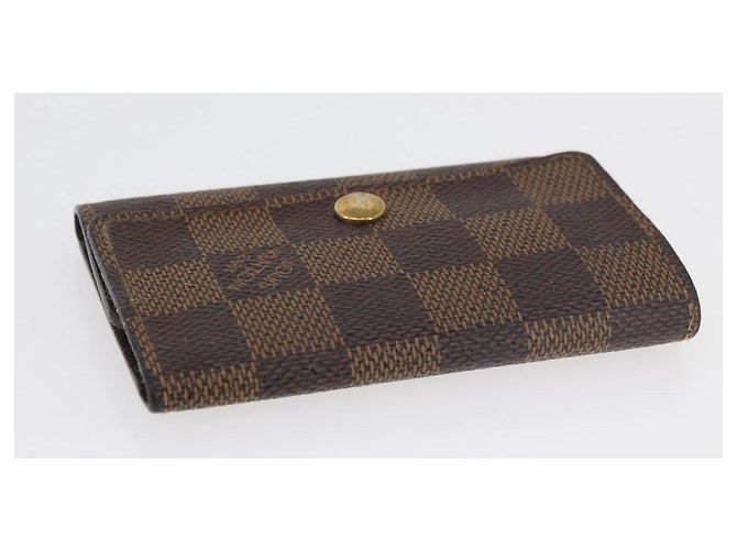 LOUIS VUITTON Monogram Damier Ebene Cigarette Case 2 Set LV Auth BA13056 - view 13