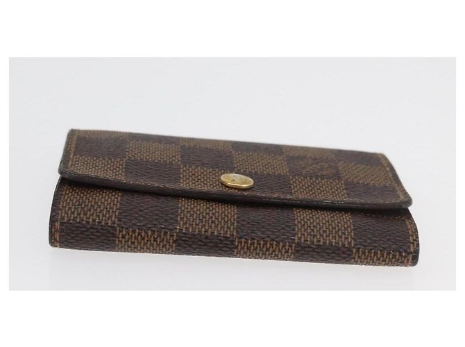 LOUIS VUITTON Monogram Damier Ebene Cigarette Case 2 Set LV Auth BA13056 - view 14