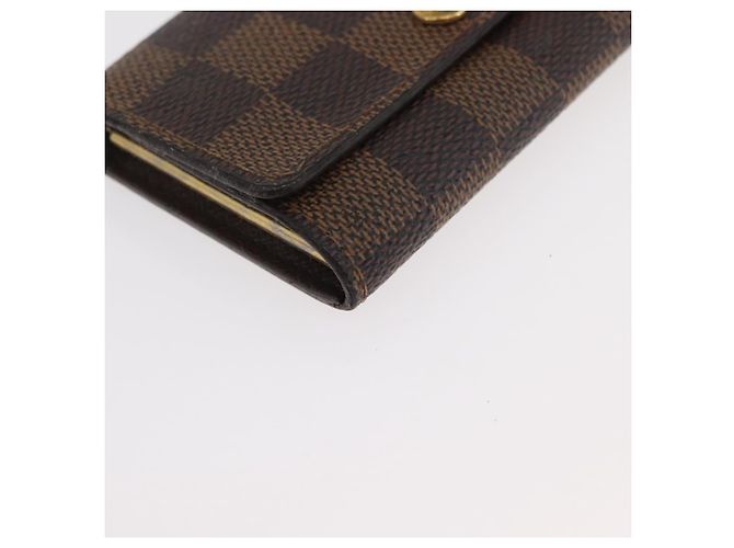 LOUIS VUITTON Monogram Damier Ebene Cigarette Case 2 Set LV Auth BA13056 - view 15