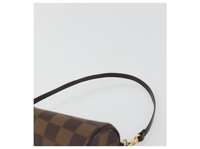 LOUIS VUITTON Damier Ebene Papillon Pouch LV Auth 179784 - vista 8