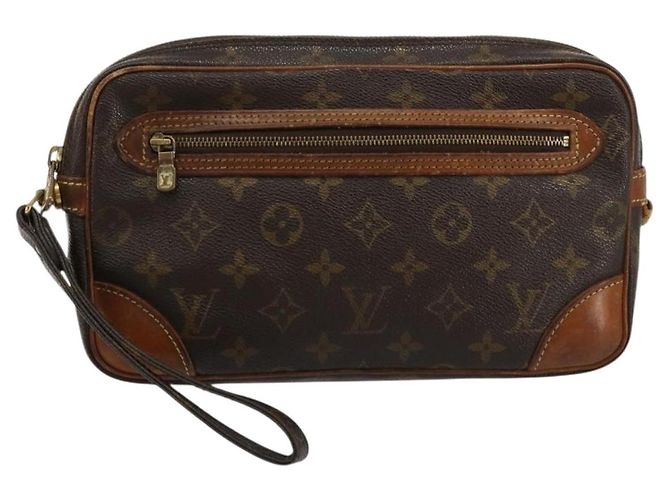 LOUIS VUITTON Monogram Marly Dragonne GM Clutch Bag M51825 LV Auth 181693 Monogramma - vista 13