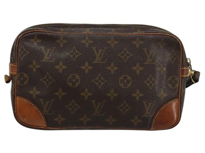 LOUIS VUITTON Monogram Marly Dragonne GM Clutch Bag M51825 LV Auth 181693 Monogramma - vista 2