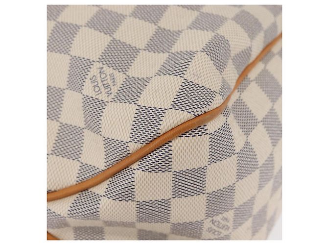 LOUIS VUITTON Borsa a Spalla Damier Azur Delightful MM N41448 LV Auth 181916A - vista 14