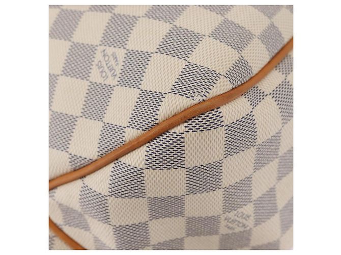LOUIS VUITTON Borsa a Spalla Damier Azur Delightful MM N41448 LV Auth 181916A - vista 16