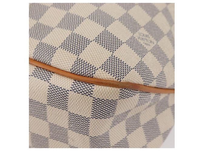 LOUIS VUITTON Borsa a Spalla Damier Azur Delightful MM N41448 LV Auth 181916A - vista 17
