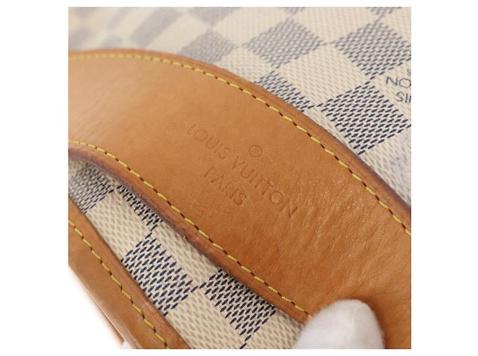 LOUIS VUITTON Borsa a Spalla Damier Azur Delightful MM N41448 LV Auth 181916A - vista 18