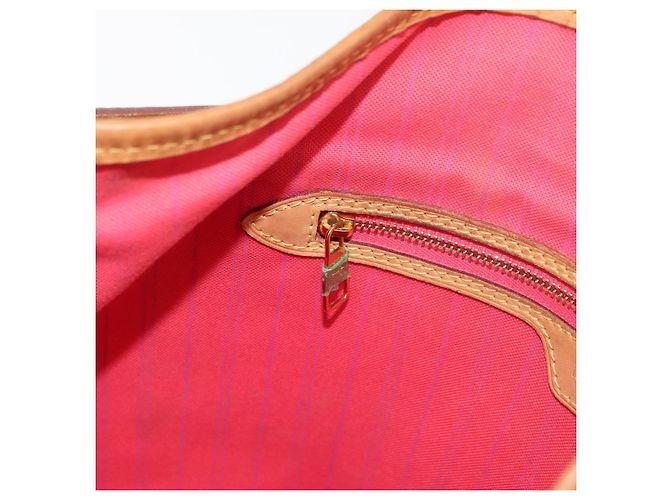 LOUIS VUITTON Borsa a Spalla Damier Azur Delightful MM N41448 LV Auth 181916A - vista 22
