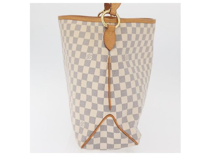 LOUIS VUITTON Borsa a Spalla Damier Azur Delightful MM N41448 LV Auth 181916A - vista 4