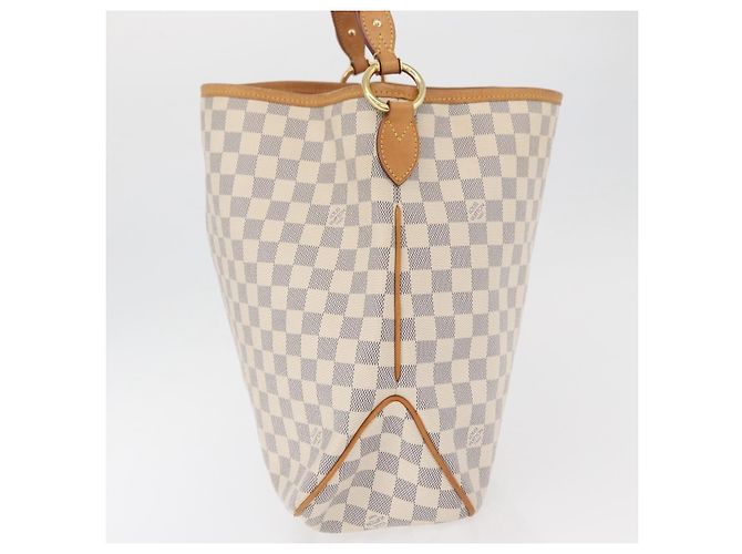 LOUIS VUITTON Borsa a Spalla Damier Azur Delightful MM N41448 LV Auth 181916A - vista 5