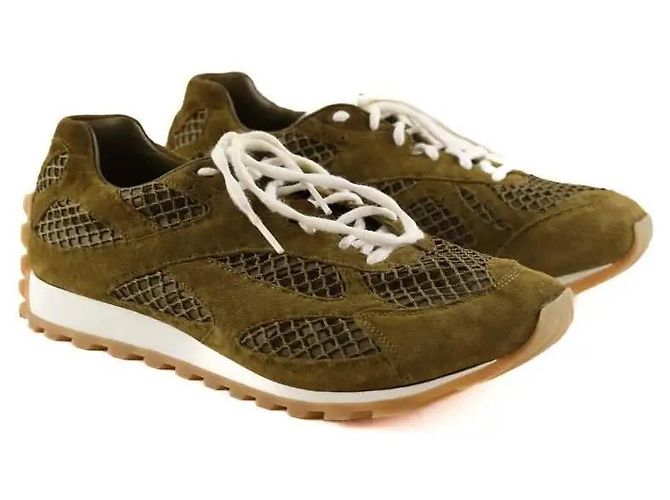Bottega Veneta Khaki-Sneaker - Ansicht 3