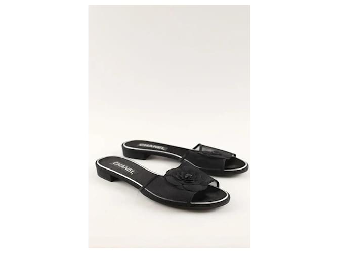 Chanel Sandali neri Nero - vista 3