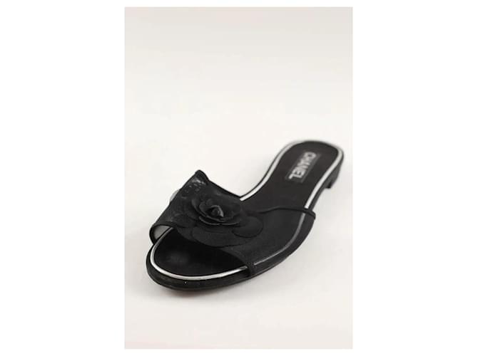 Chanel Sandali neri Nero - vista 4