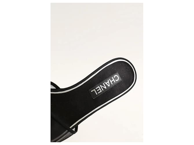 Chanel Sandali neri Nero - vista 5
