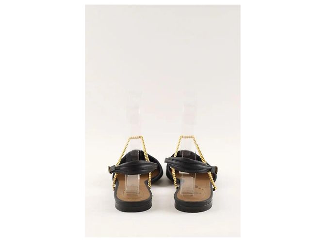 Fendi Schwarze Sandalen - Ansicht 2