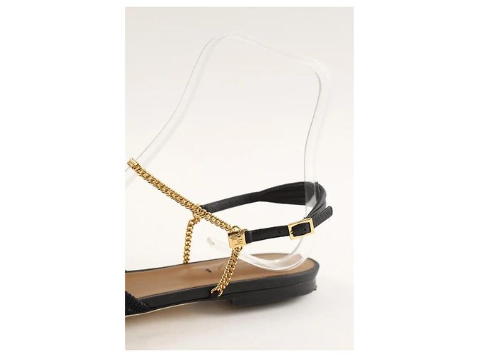 Fendi Schwarze Sandalen - Ansicht 4