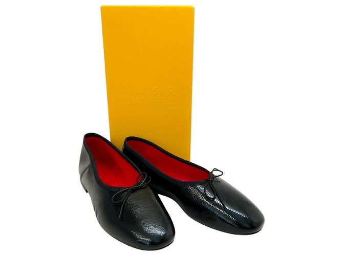 Ballerine Dream in vernice nera Mansur Gavriel - vista 6