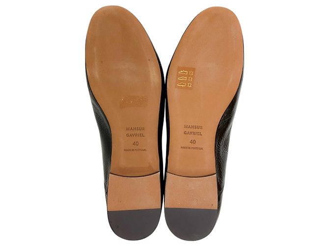 Ballerine Dream in vernice nera Mansur Gavriel - vista 7