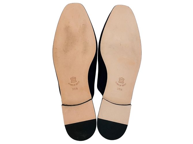 Autre Marque Mules Joy in scamosciato blu navy Ann Mashburn - vista 7